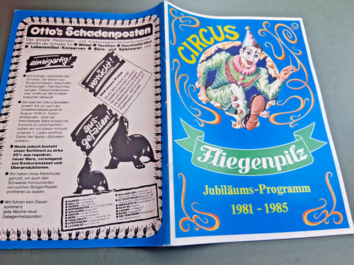 1985 programm circus - 1985,