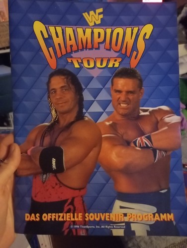 Orig programmheft von der wwf - von,