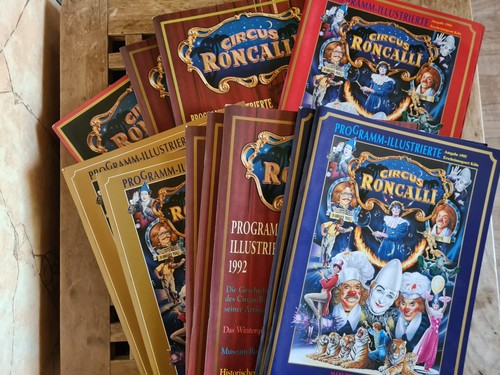 Programmheft zirkus circus - zirkus,