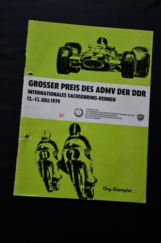 Programmheft sachsenring 1979 - sachsenring,