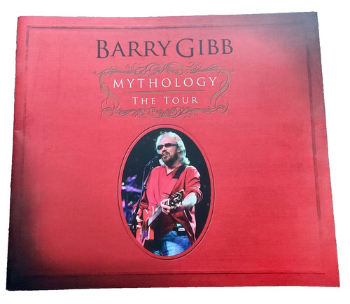 Barry gibb tour programmheft - gibb,