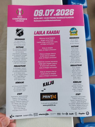 Off programm stadionheft - off.,
