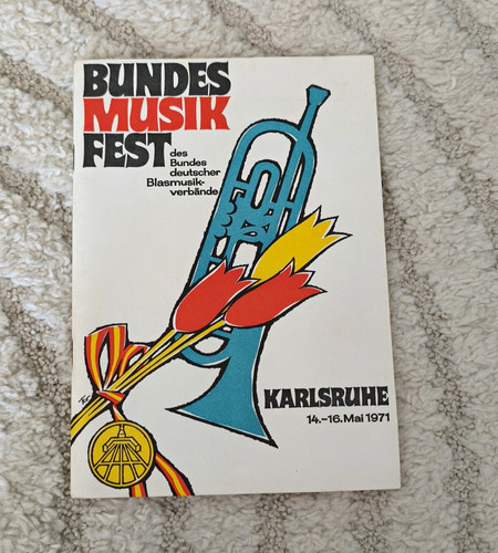 Bundesmusikfest karlsruhe 1971 - bundesmusikfest,