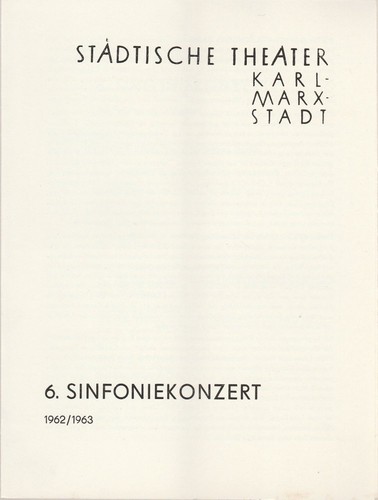 Programmheft - , 6