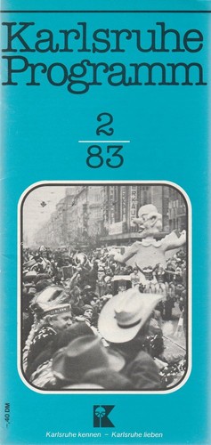 Karlsruhe programm 83 - programm, 2