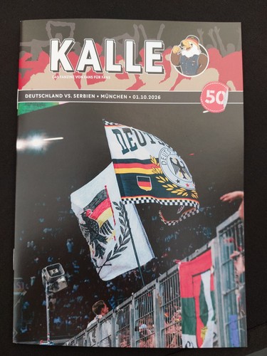 Programm uefa 2026 fanzine - programm,