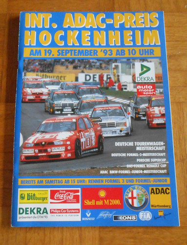Motorsport programmheft - motorsport,
