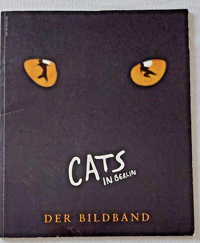 Programmheft musical cats - cats, in