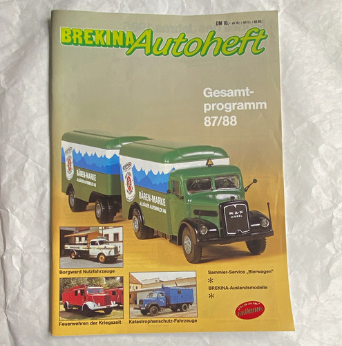 Brekina katalog autoheft - katalog,