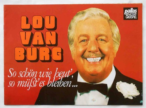 Original programmheft lou van - original,