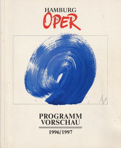 Programmheft hamburg oper - programmheft,