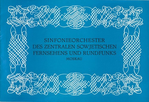 Programmheft sinfonieorchester - programmheft,