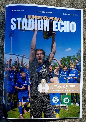 Programmheft dfb pokal - programmheft, 26/27