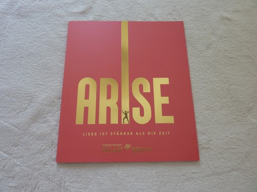 Programmheft arise - programmheft, "arise"