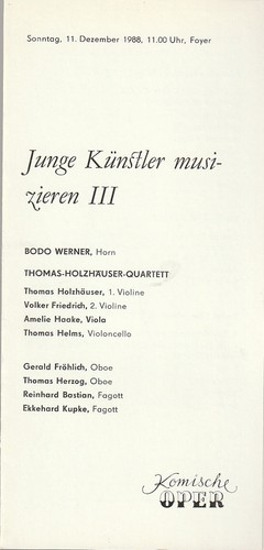 Programmheft junge künstler - programmheft,