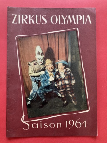 Ddr broschüre zirkus - broschüre,