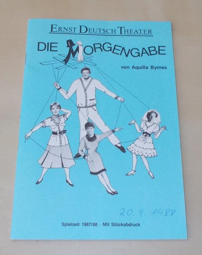 Programmheft die morgengabe - programmheft,