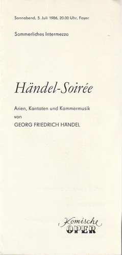 Programmheft sommerliches - programmheft,