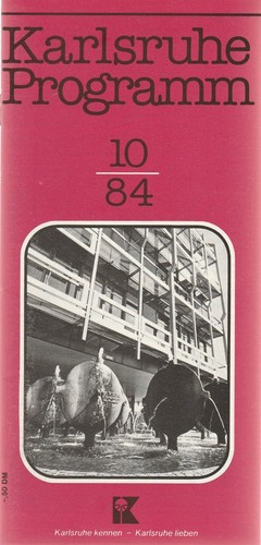 Karlsruhe programm 84 - karlsruhe, 10