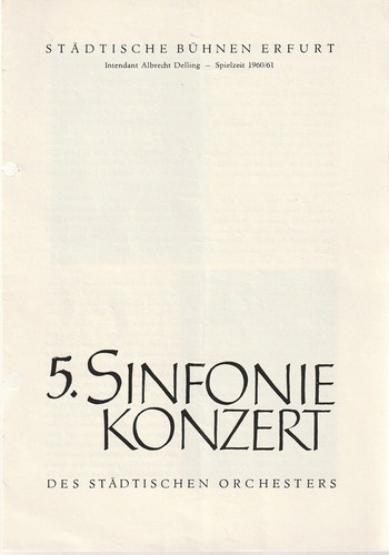 Programmheft - , 5