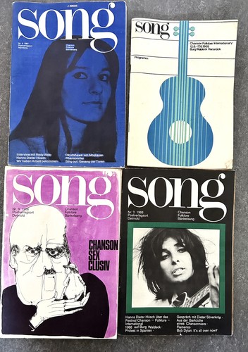 Song zeitschrift für - 4x,