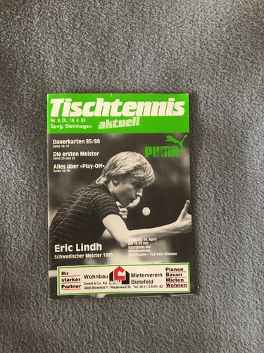 Programmheft tischtennis - programmheft,