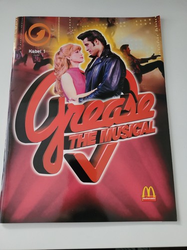 Programmheft grease 2001 show - programmheft,