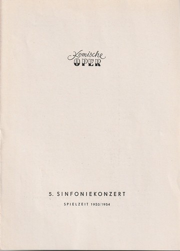Programmheft - , 5