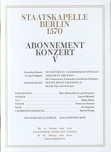 Programmheft abonnement - programmheft,