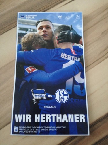 Programmheft hertha bsc fc - programmheft,
