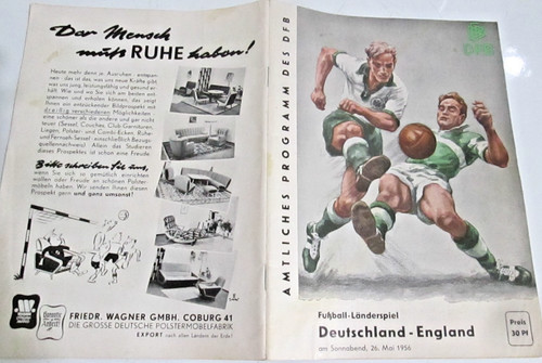 Fussballprogrammheft