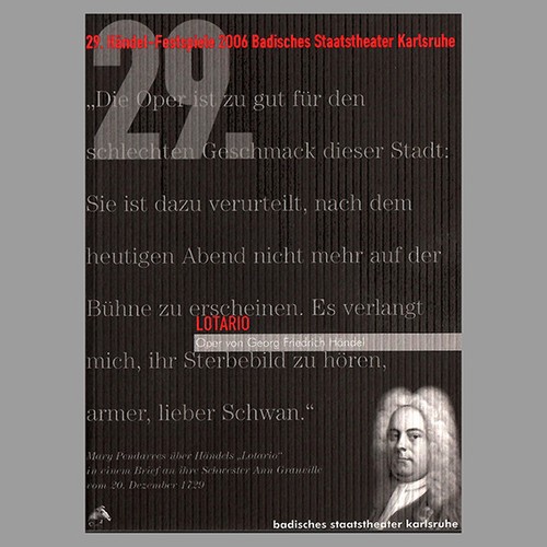 Händel lotario - händel, ·