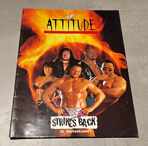 Wwf programmheft attitude - programmheft,
