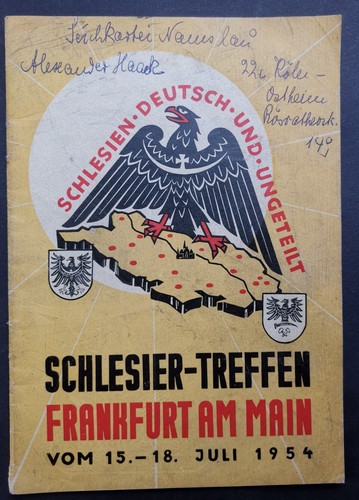 Schlesier treffen 1954 - treffen,