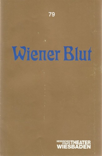 Programmheft johann strauß - programmheft,