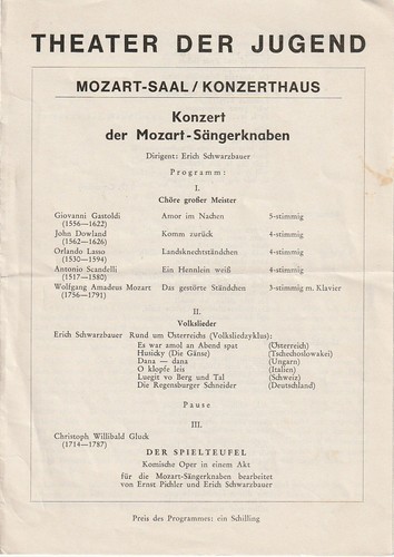 Programmheft konzert der - programmheft,