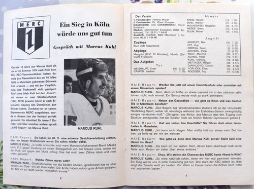 Kölner programm - kÖlner, ec