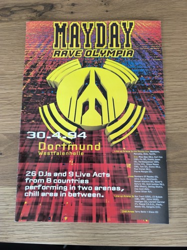Programm heft mayday 1994 - programm,