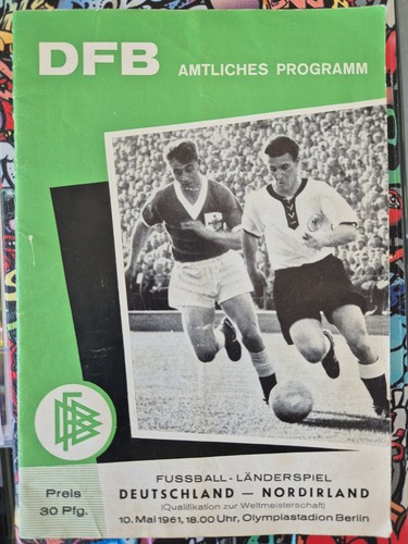 Programmheft dfb 1961 - programmheft,