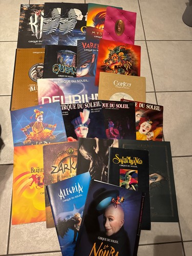 Cirque soleil programmheft - cirque,